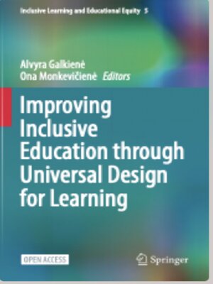 cover image of Improving Inclusive Education through Universal Design for Learning